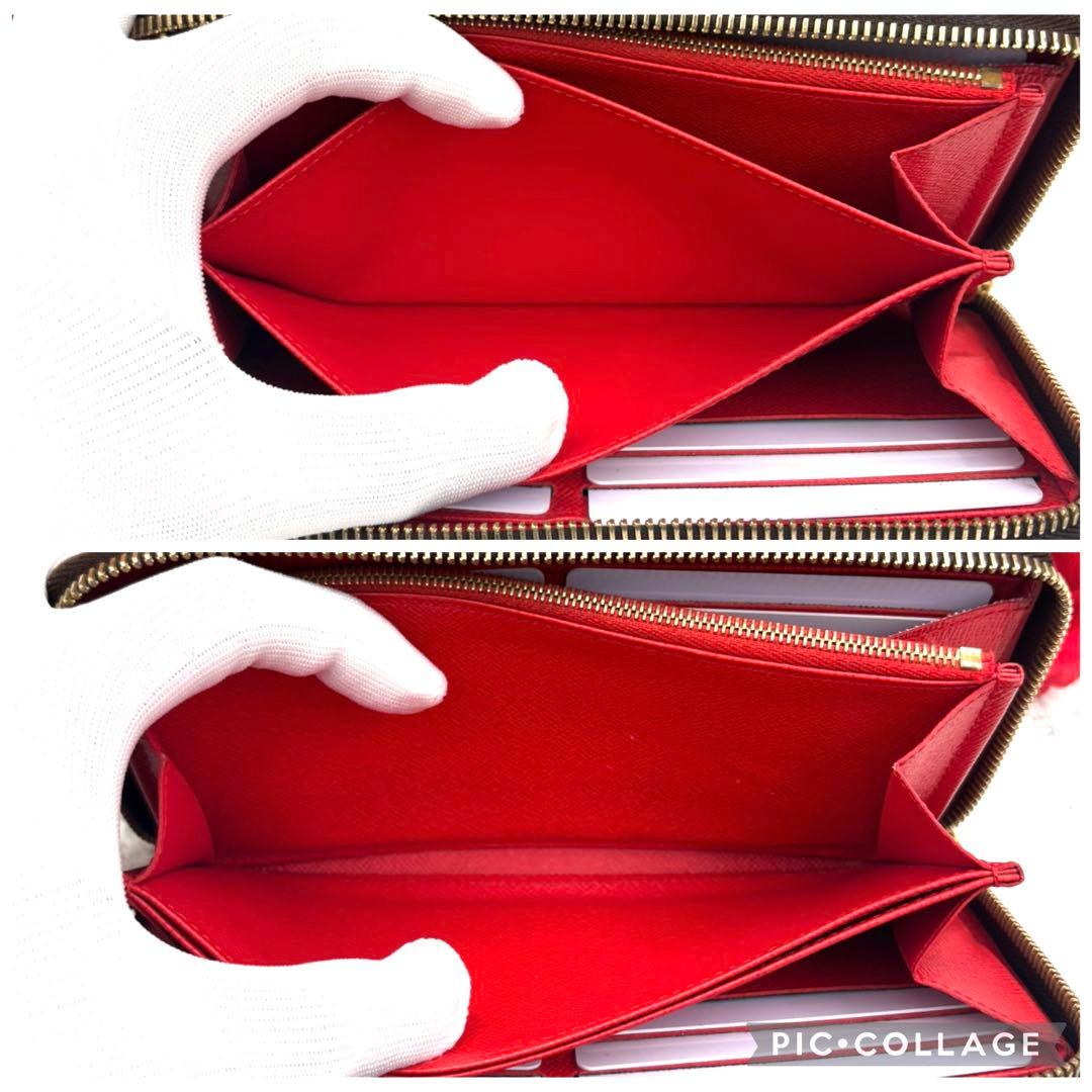 【新型モデル】 ルイヴィトン モノグラム コクリコ ジッピーウォレット 長財布