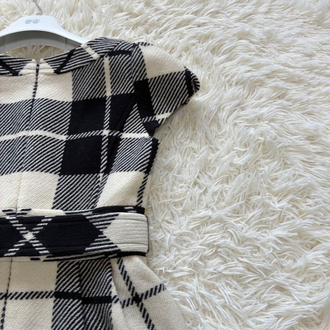 バーバリーブルーレーベル ミニワンピース 半袖 Sサイズ ベルト ホース