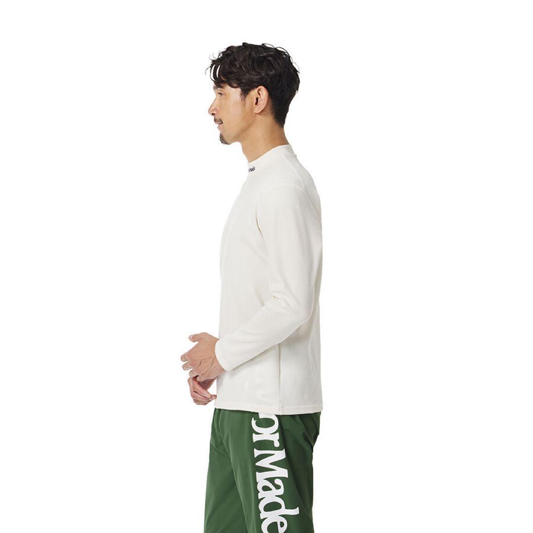 新品未使用】テーラーメイド モックネック シャツ オフホワイト