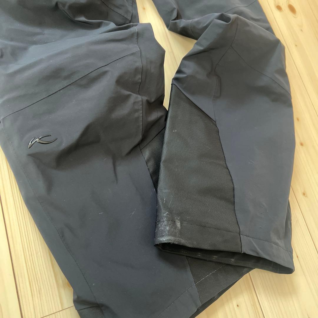KJUS スキーウェア メンズ ブラック パンツ XL-人気沸騰