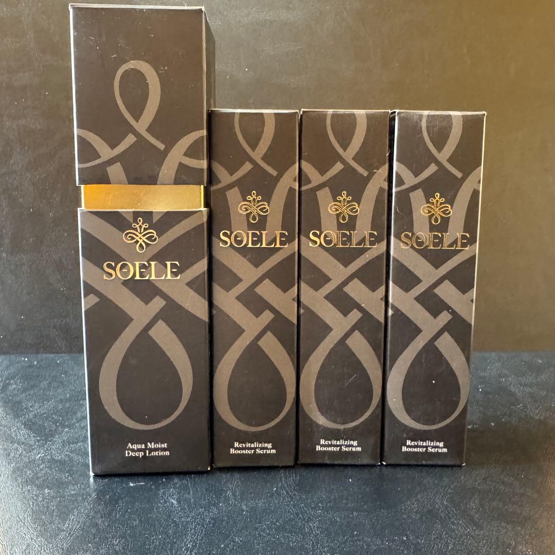 SOELE ソエル アクアモイス1本 リバイタライズ3本 計4本セット