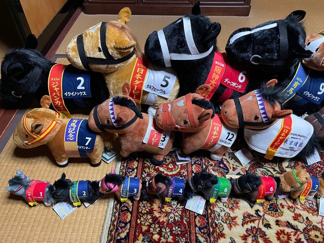 サラブレッドコレクション競馬ぬいぐるみ
