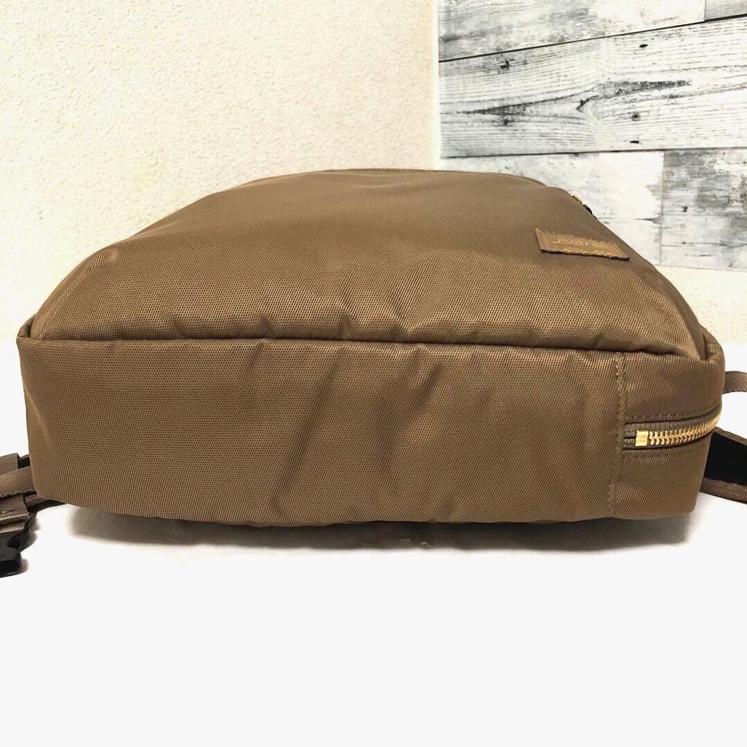 新品同様✨ポーターガール シア リュック オーク A4可 ネームタグ 大容量