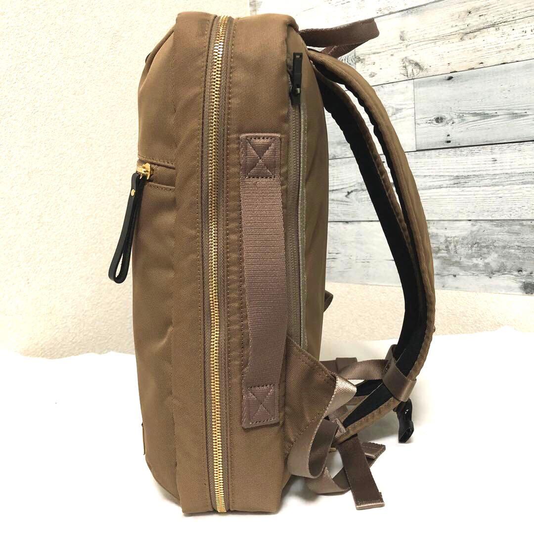 新品同様✨ポーターガール シア リュック オーク A4可 ネームタグ 大容量