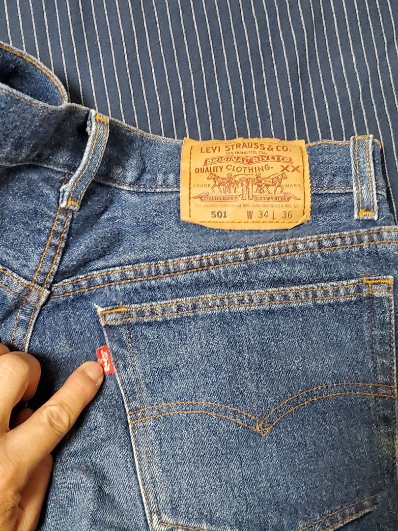 リーバイス　501 バレンシア　w34 アメリカ製　usa