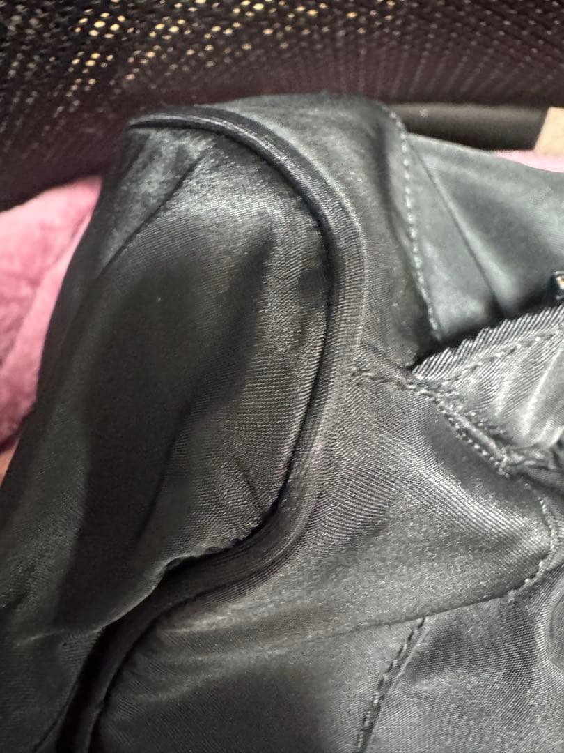 美品　プラダ　PRADA リュック　バックパック　ナイロン　ブラック　黒　ロゴ