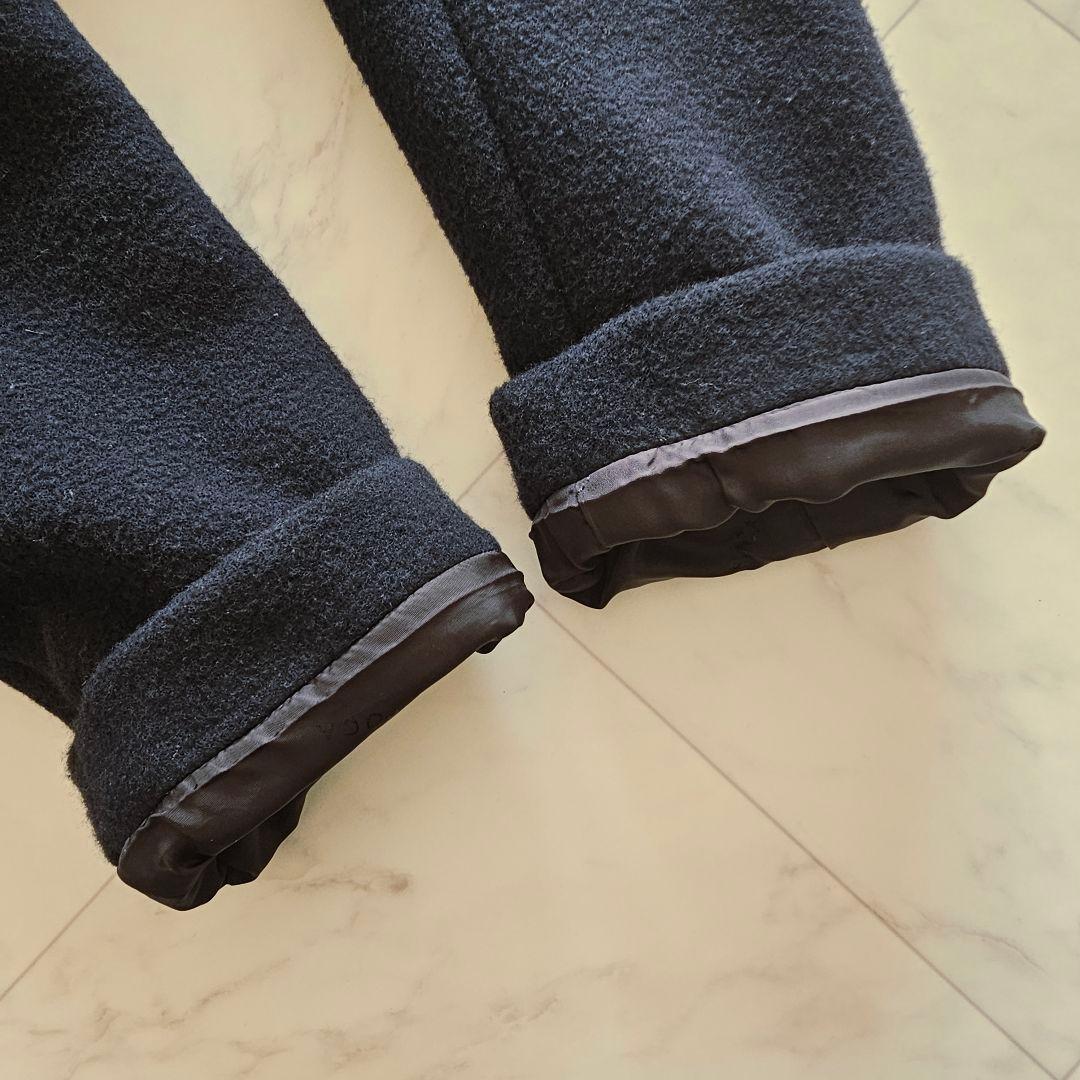 EPOCA エポカ カメリアエアリーウールコート ネイビー