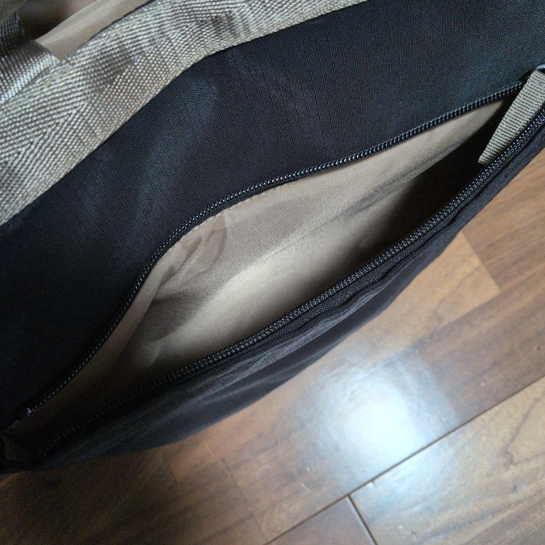 キタムラ 2wayバッグ ブラック×ゴールドベージュ
