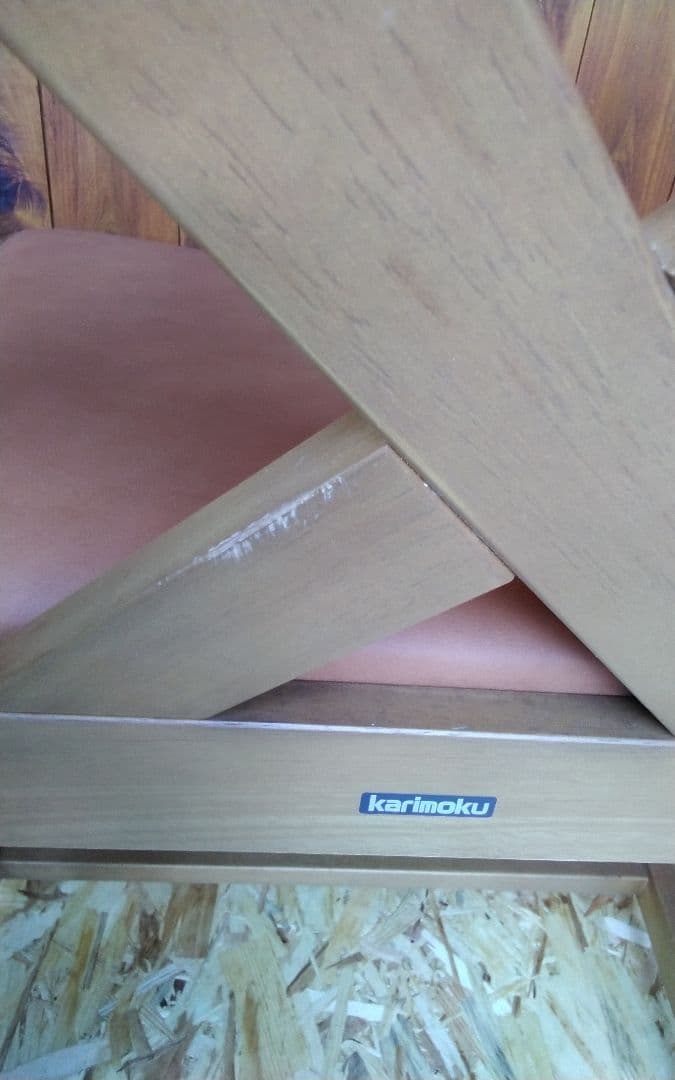 カリモクダイニングチェア　RUSTIC　ルスティック　一脚　レトロヴィンテージ①