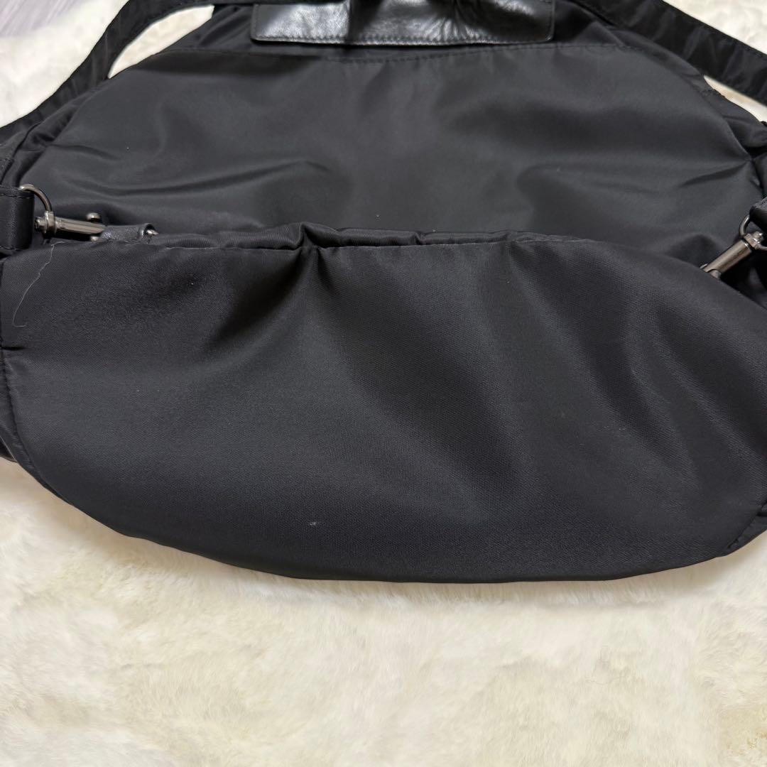 慈雨 センソユニコ リュックサック レザー ナイロン　バックパック