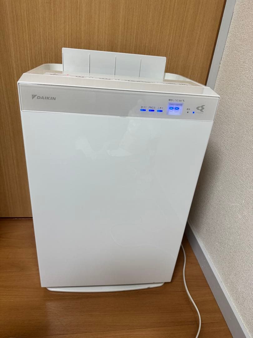 ダイキン　DAIKIN 空気清浄機　ストリーマ　MCK70U-W 2018年製