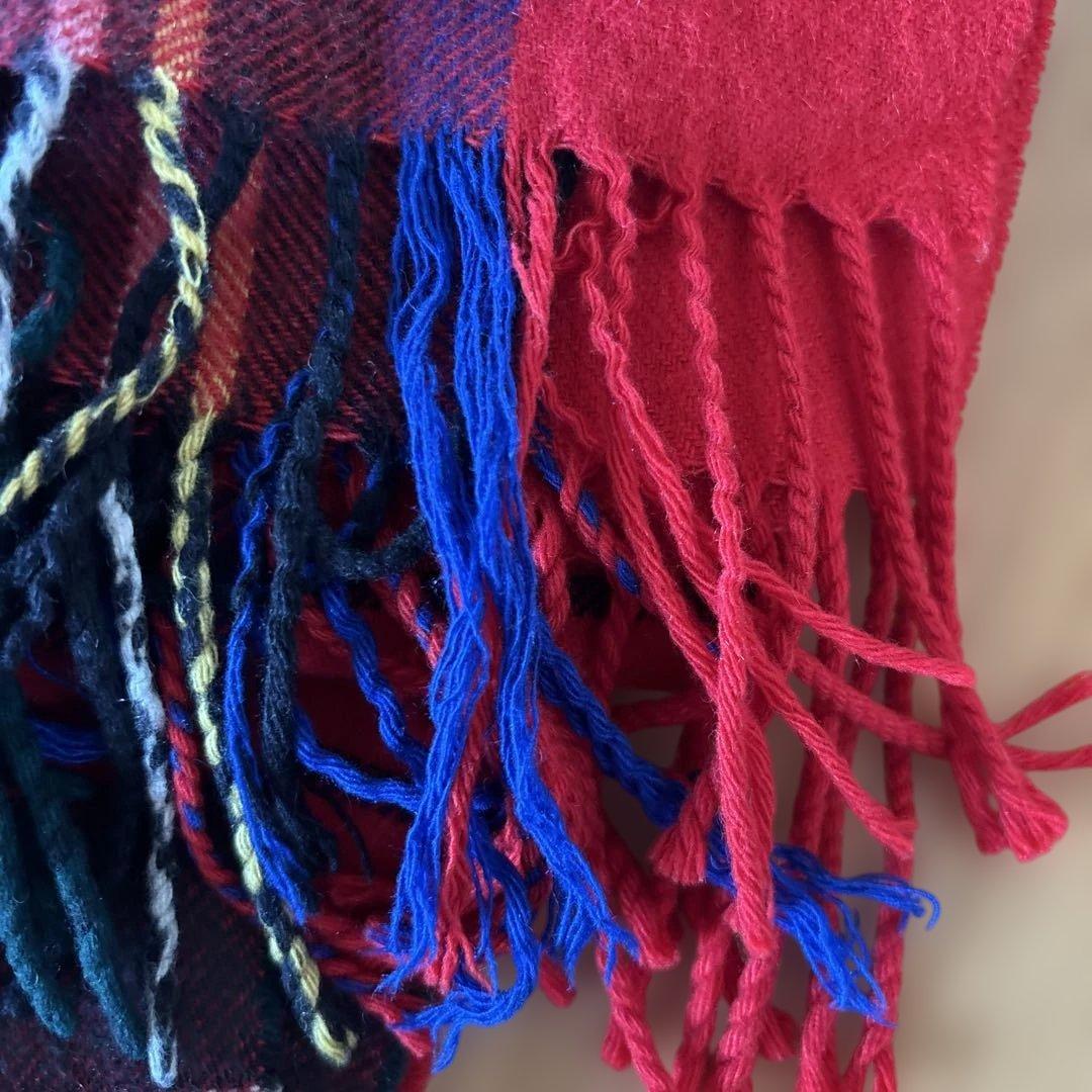 Johnstones cashmere 大判カシミヤマフラー