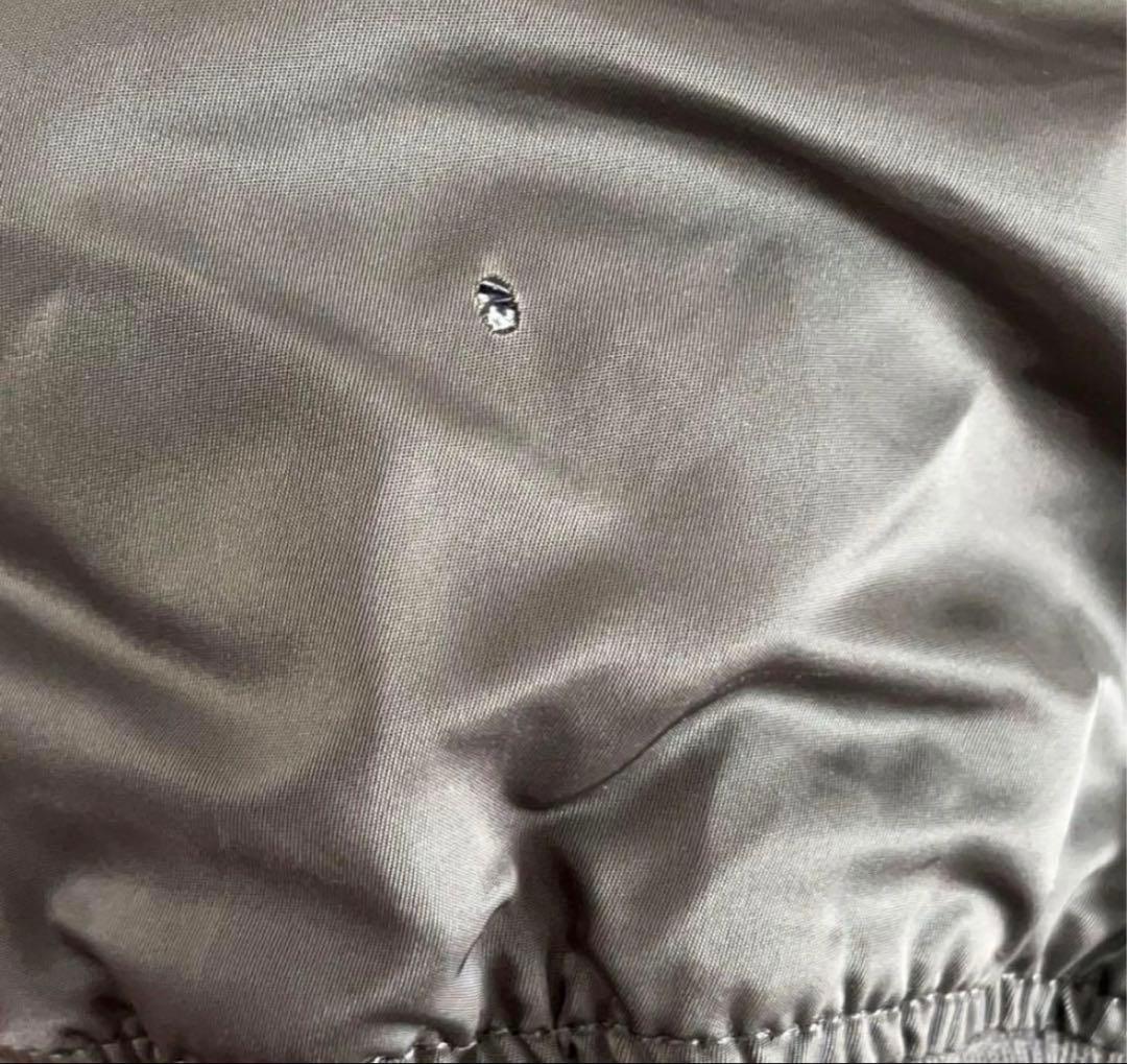 あおば着用ALPHA Lアメリカ古着USA製 MA-1中綿フライトジャケット