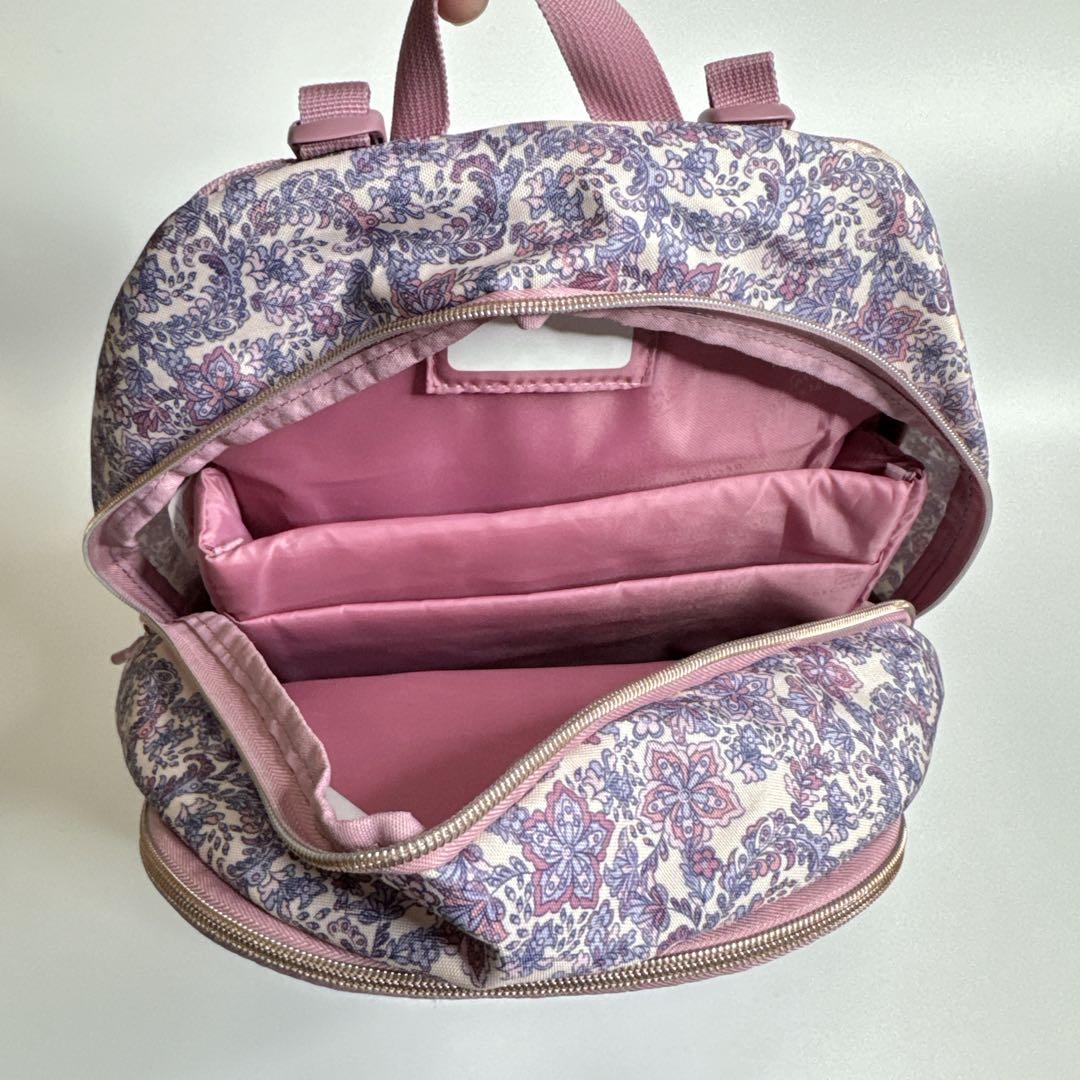 美品　BECKMANN ベックマン　フローラル柄　リュック　30L