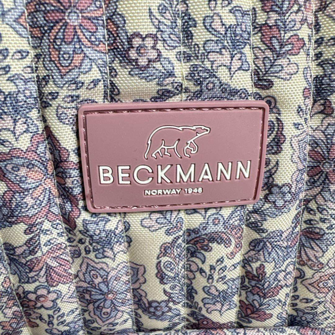 美品　BECKMANN ベックマン　フローラル柄　リュック　30L
