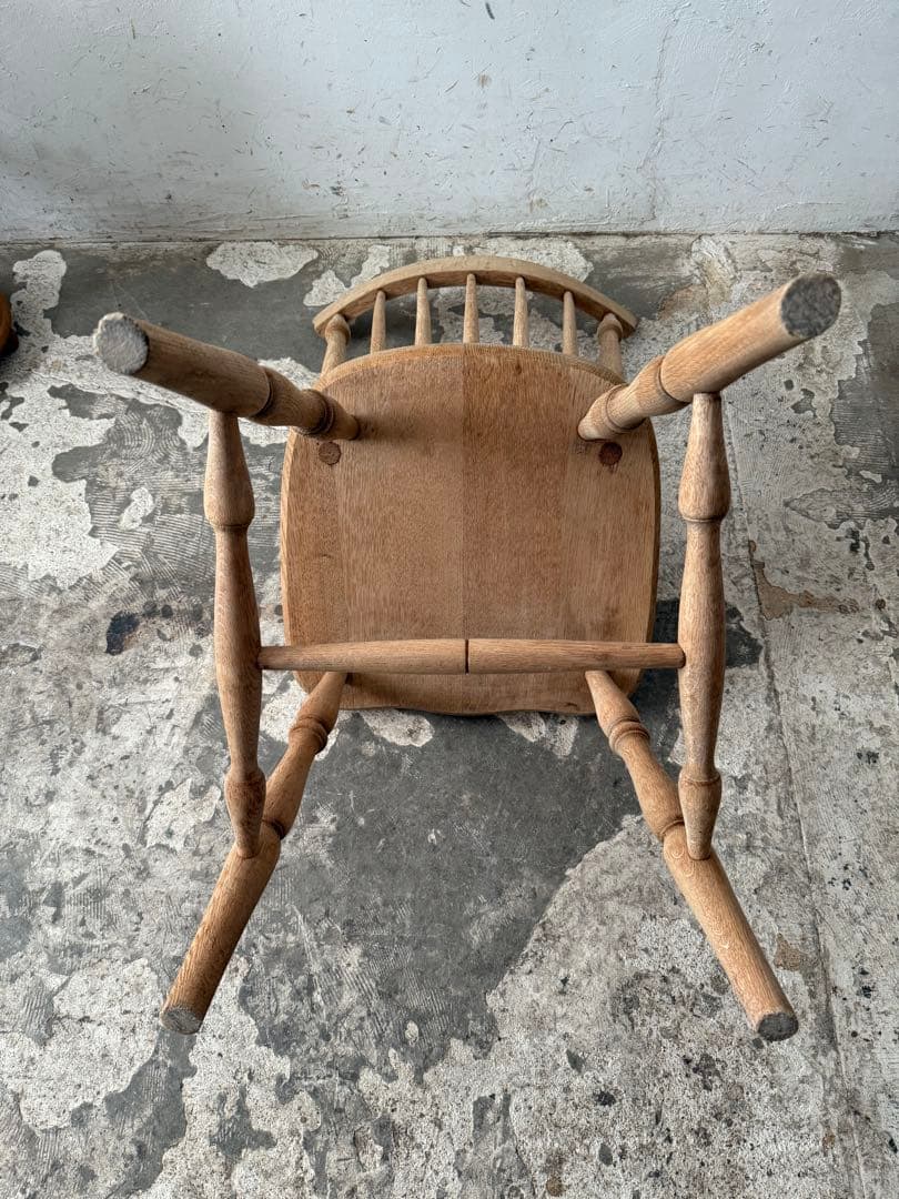 ビンテージ　ダイニングチェア　カフェチェア　剥離加工　no5