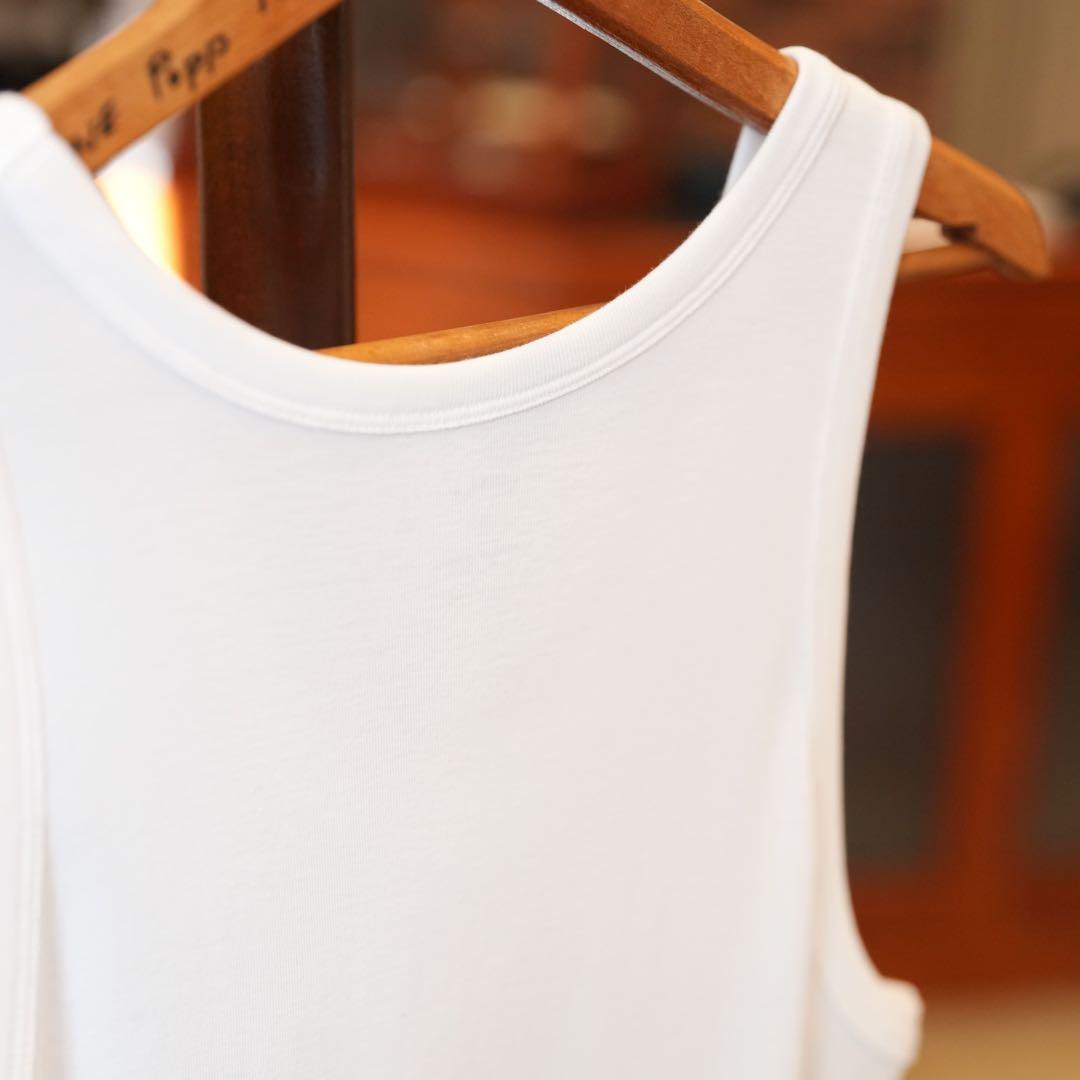 トップス ULTERIOR 25SS \"TUBULAR TANK TOP\" -WHITE-