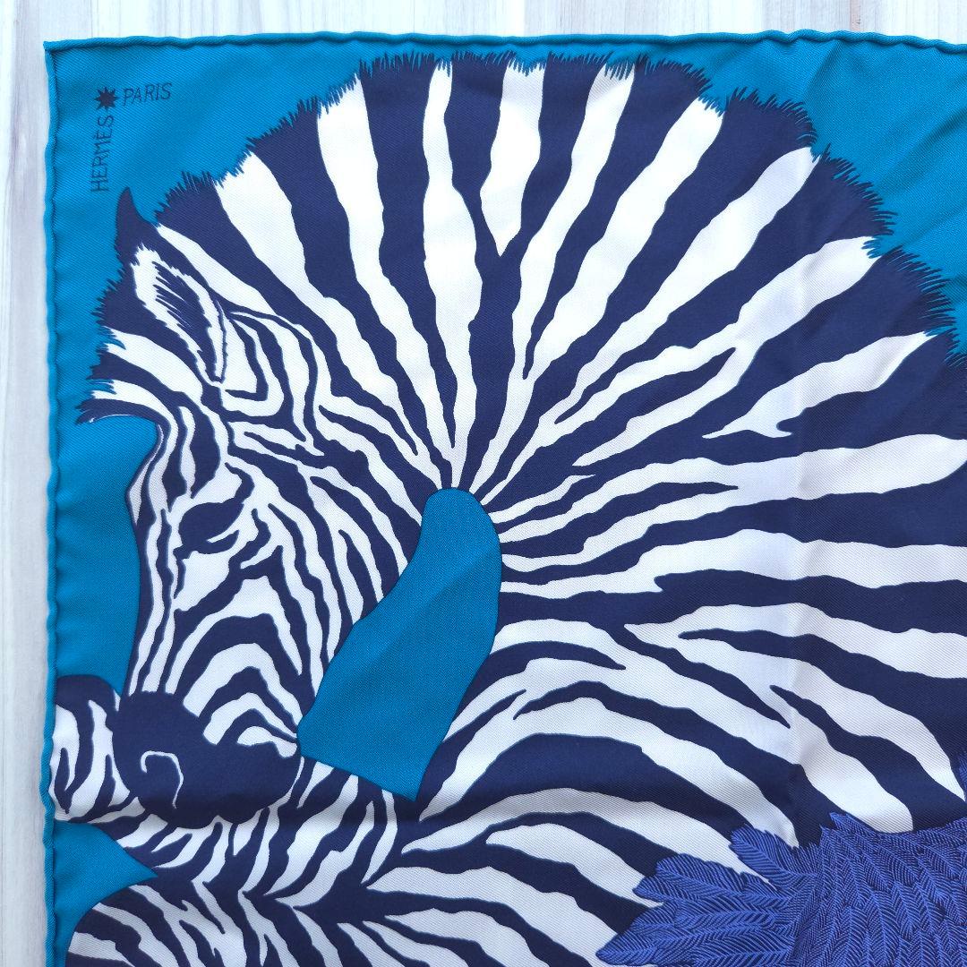 HERMES カレ45 ZEBRA PEGASUS ゼブラペガサス プチカレ