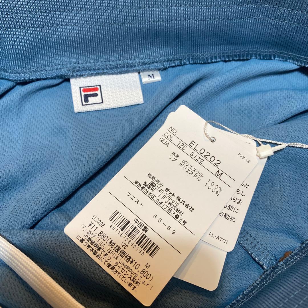 【新品未使用】FILA ゲームシャツ スコート　EL0200 EL0202 M