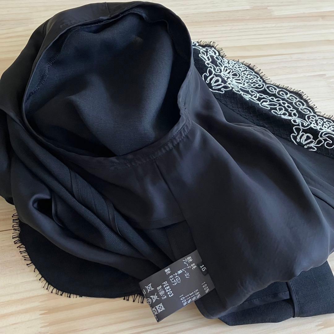 極美品 ジュン アシダ ワンピース ジャケット スーツ ブレード レース 15