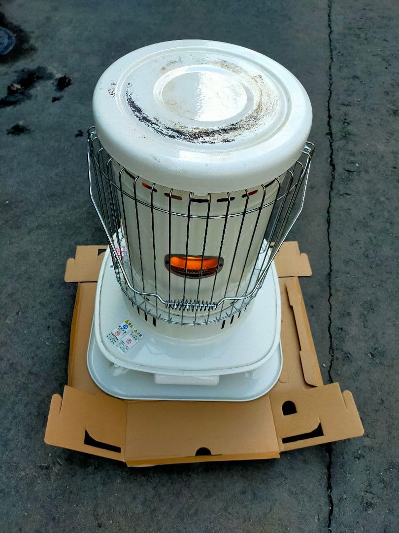 木造17畳 コロナ SL-66H ホワイト 石油ストーブ 一 - メルカリ