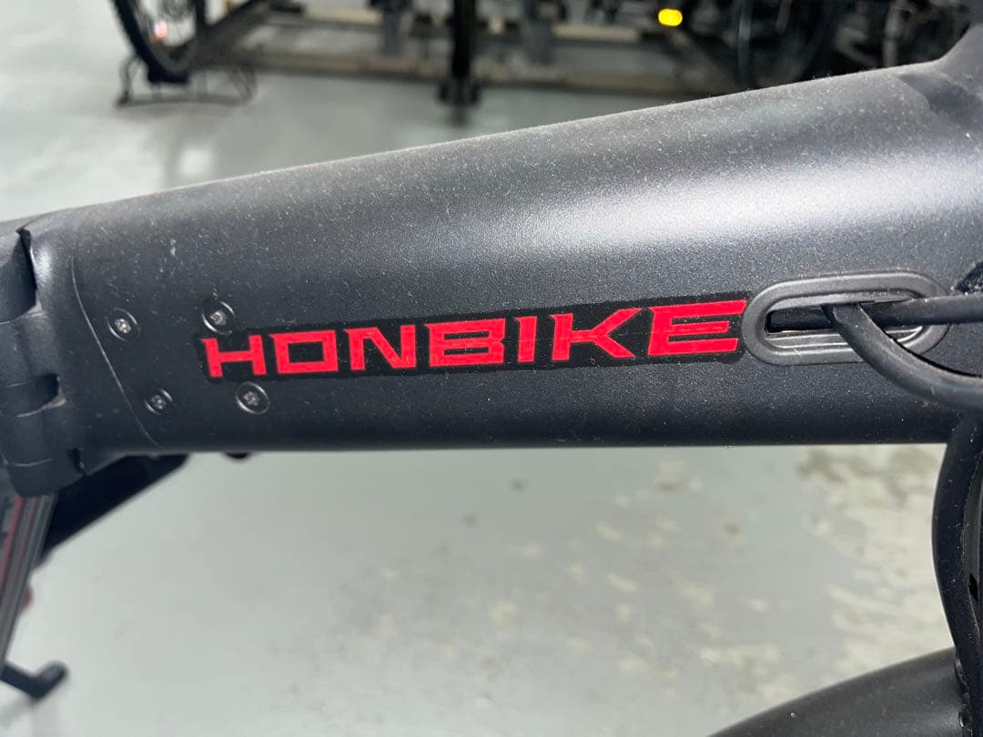 jazzy3104様専用】HONBIKE/折りたたみ自転車/黒＆赤/ - メルカリ