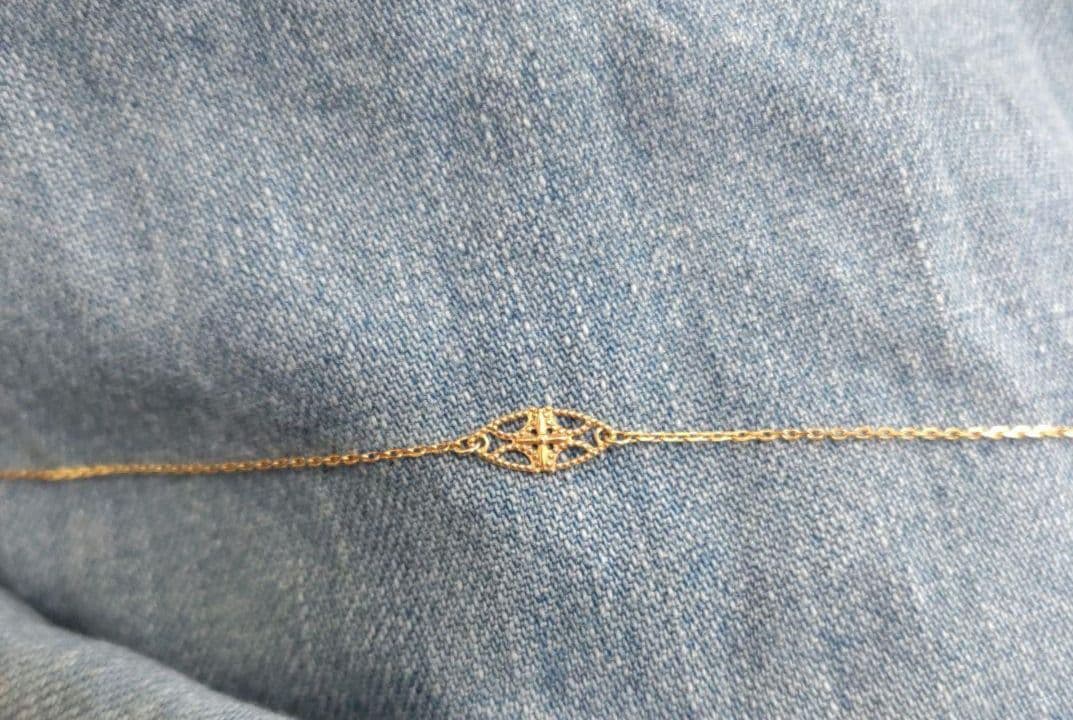 アガット　agete　10k　ブレスレット