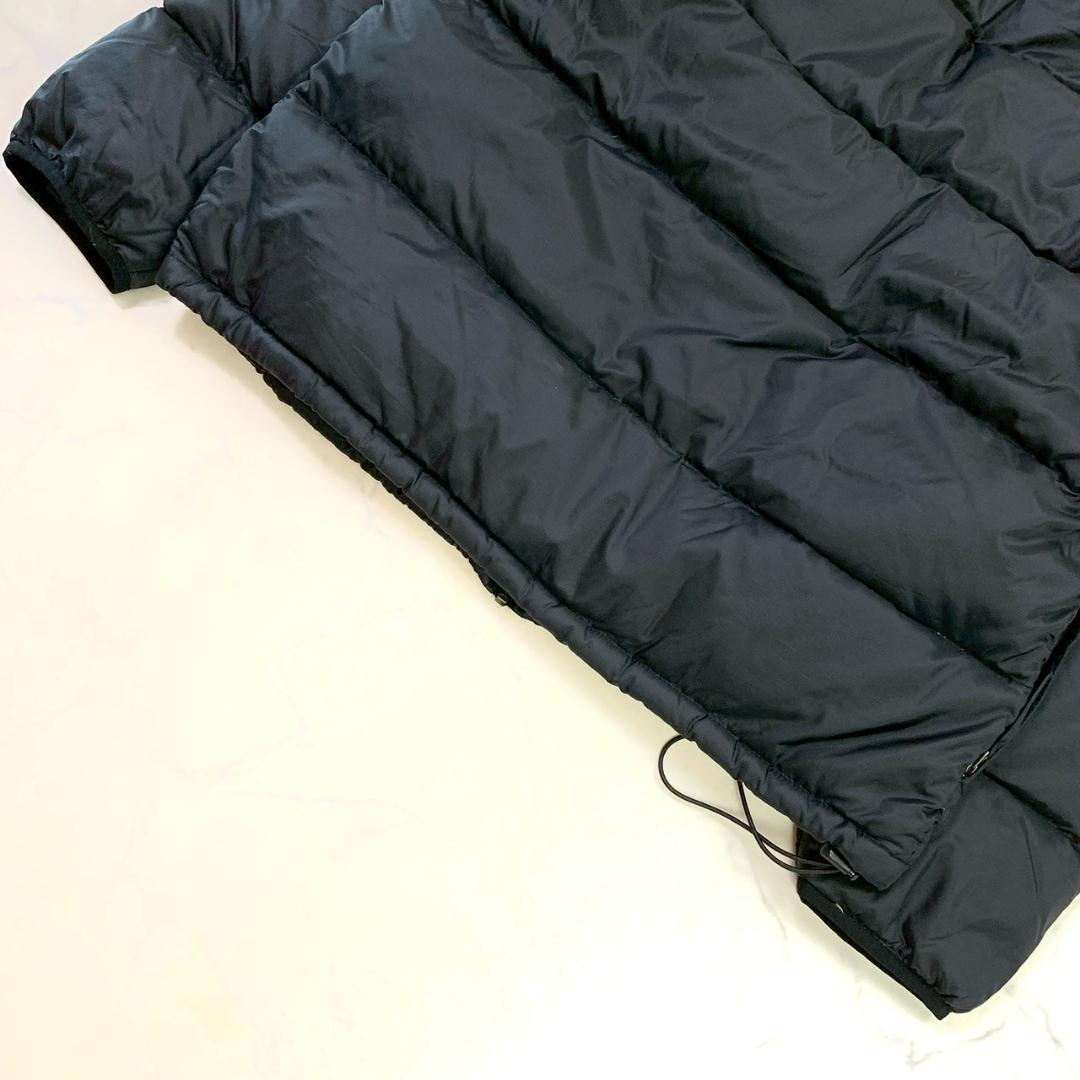 90s NIKE ACG ナイキ 刺繍ロゴ 肉厚 ダウンジャケット 黒　D269
