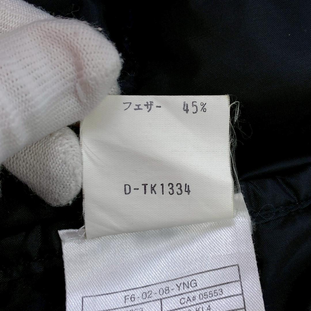 90s NIKE ACG ナイキ 刺繍ロゴ 肉厚 ダウンジャケット 黒　D269