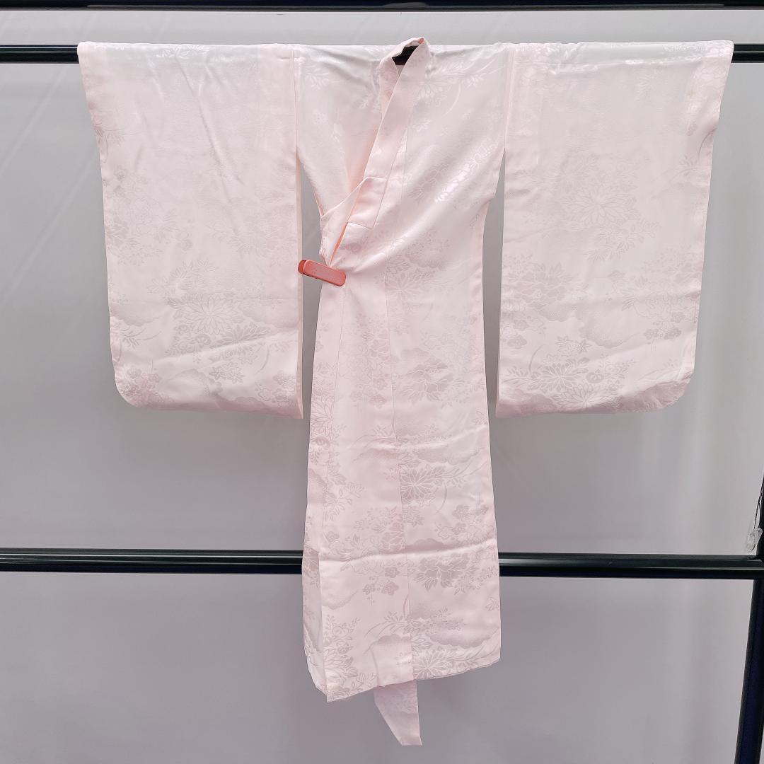 ★3974★ 子供着物 襦袢付き 一つ身 女の子 七五三 3才