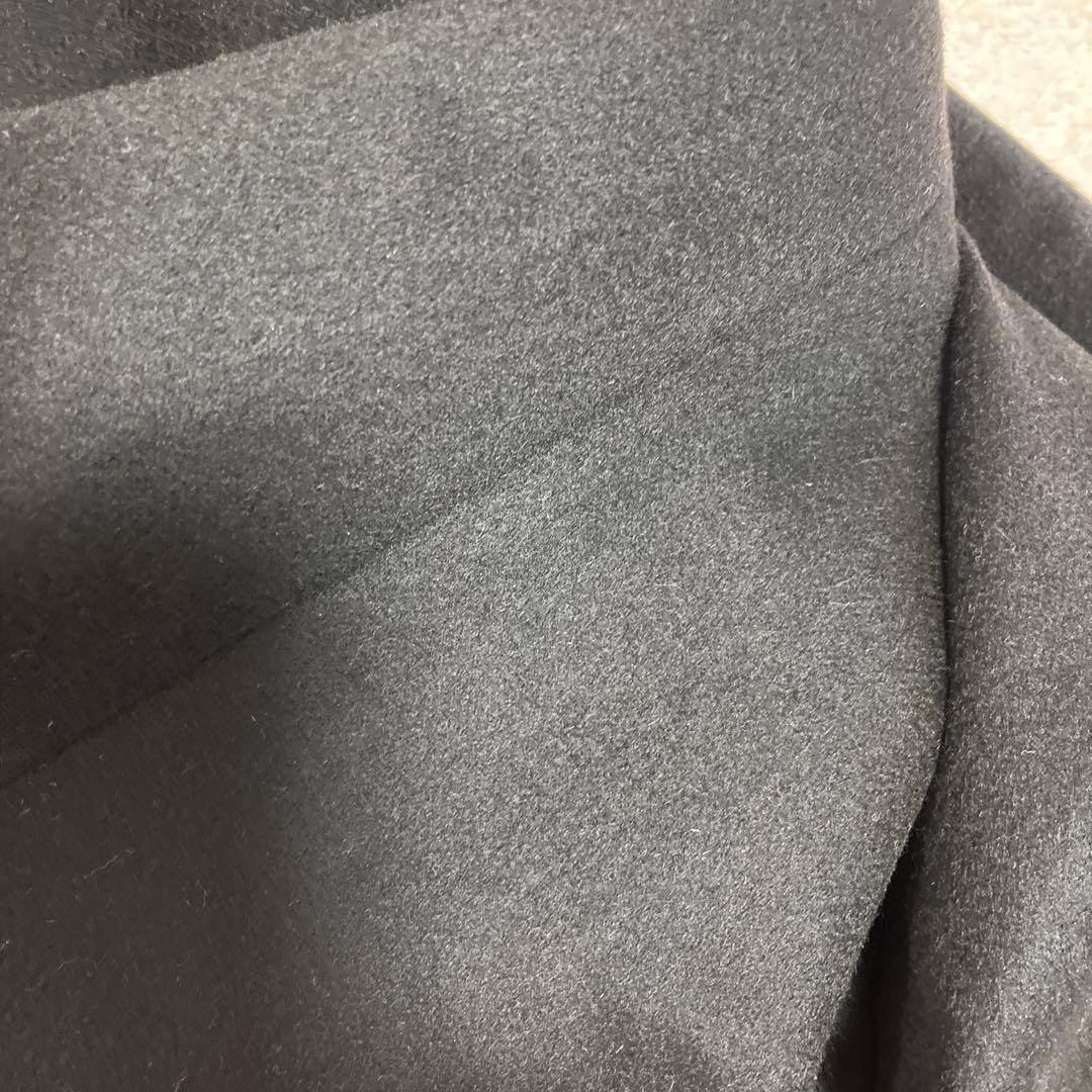 エムプルミエ　カシミヤ100% 日本製　フォックスファー襟付　ロングコート