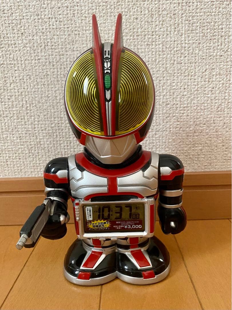 仮面ライダー555 ファイズ 目覚まし時計 レア - メルカリ