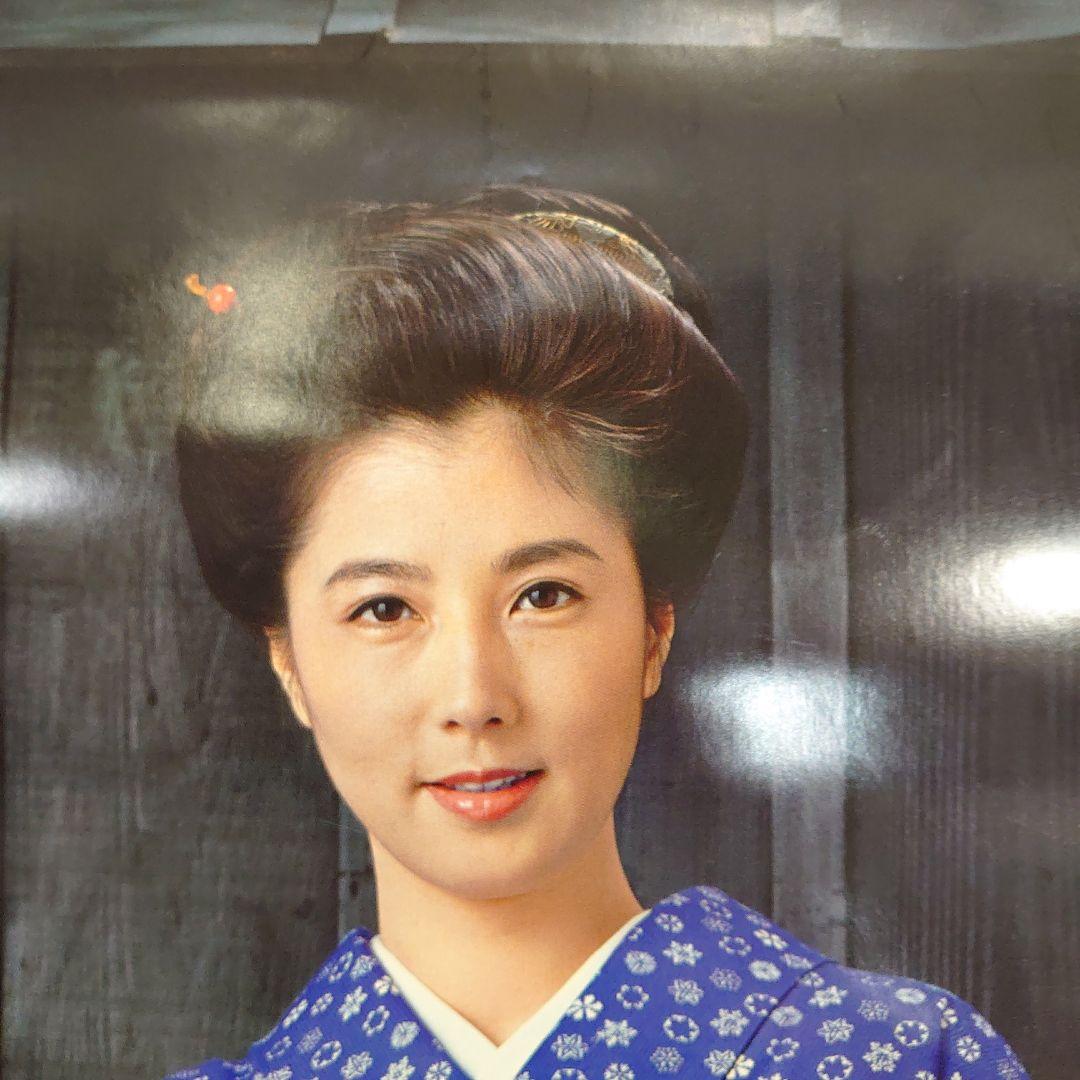 昭和レトロ サントリーレッドエクストラ 大原麗子さんポスター 当時物