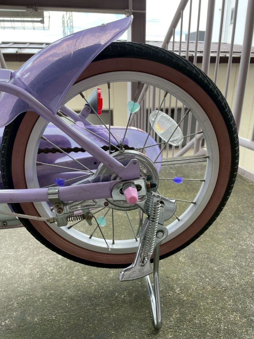 【埼玉東京近郊直接受渡し】自転車 　16インチ　ディズニープリンセス　美品