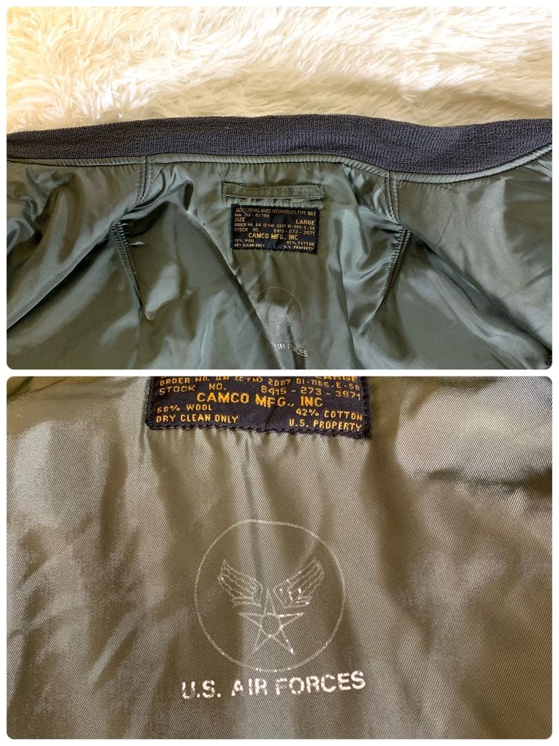 CAMCO カムコ　MA-1 フライトジャケットU.S. AIR FORCE