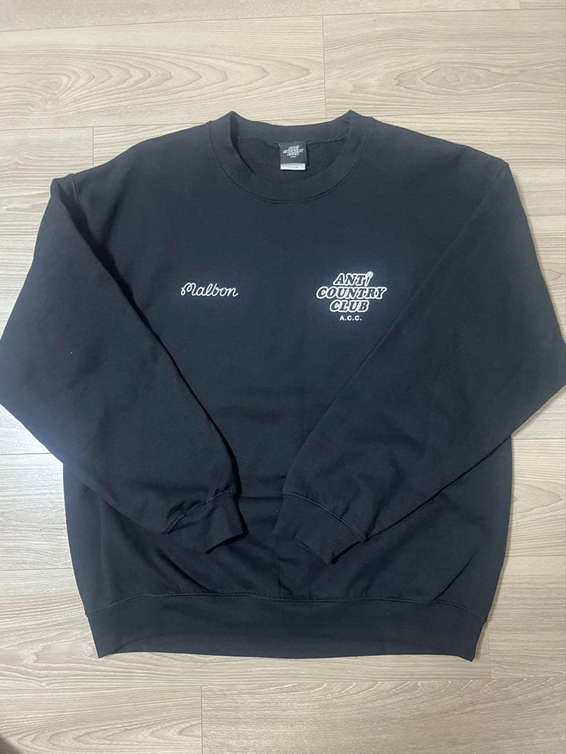 値下げ】ANTi COUNTRY CLUB × MALBON スウェット
