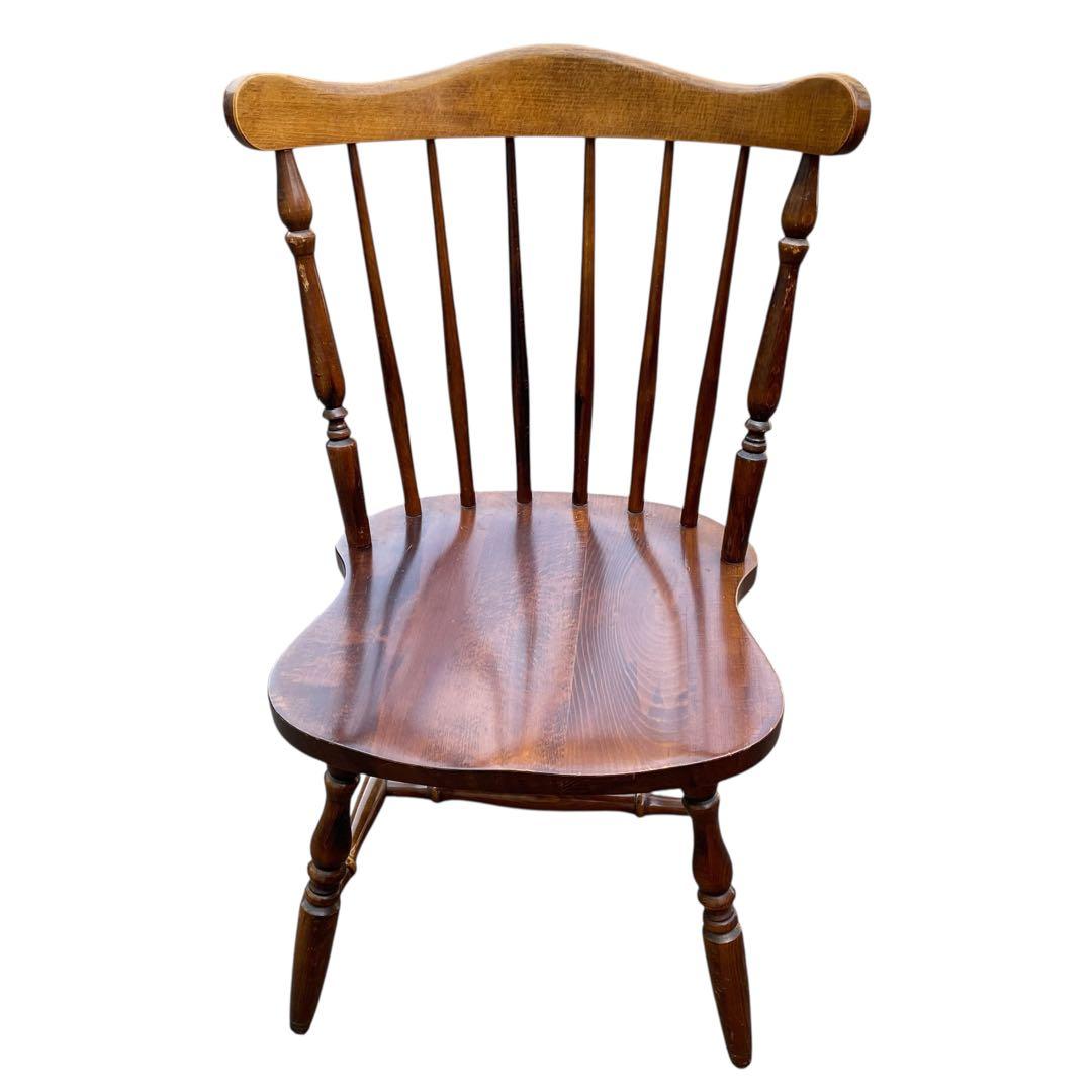 飛騨産業 ヒダダイネット ダイニングチェア ヴィンテージ　ウィンザーチェア　a