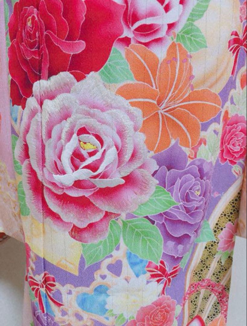 七五三7歳着物セット。