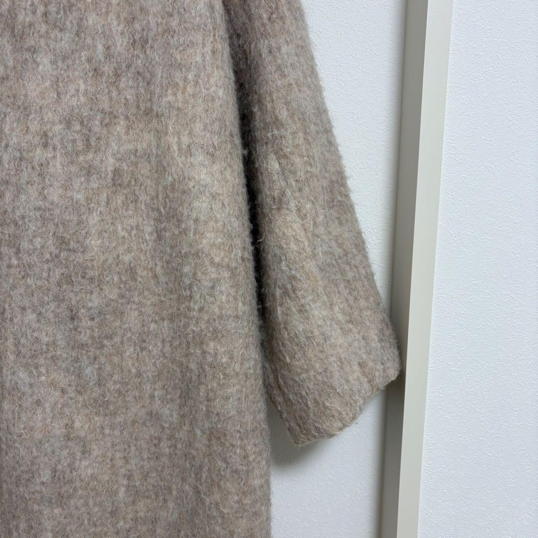 eaphi シャギー ロングコート