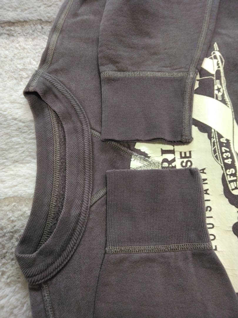 REAL McCOY'S リアルマッコイズ　ミリタリー スウェット　L