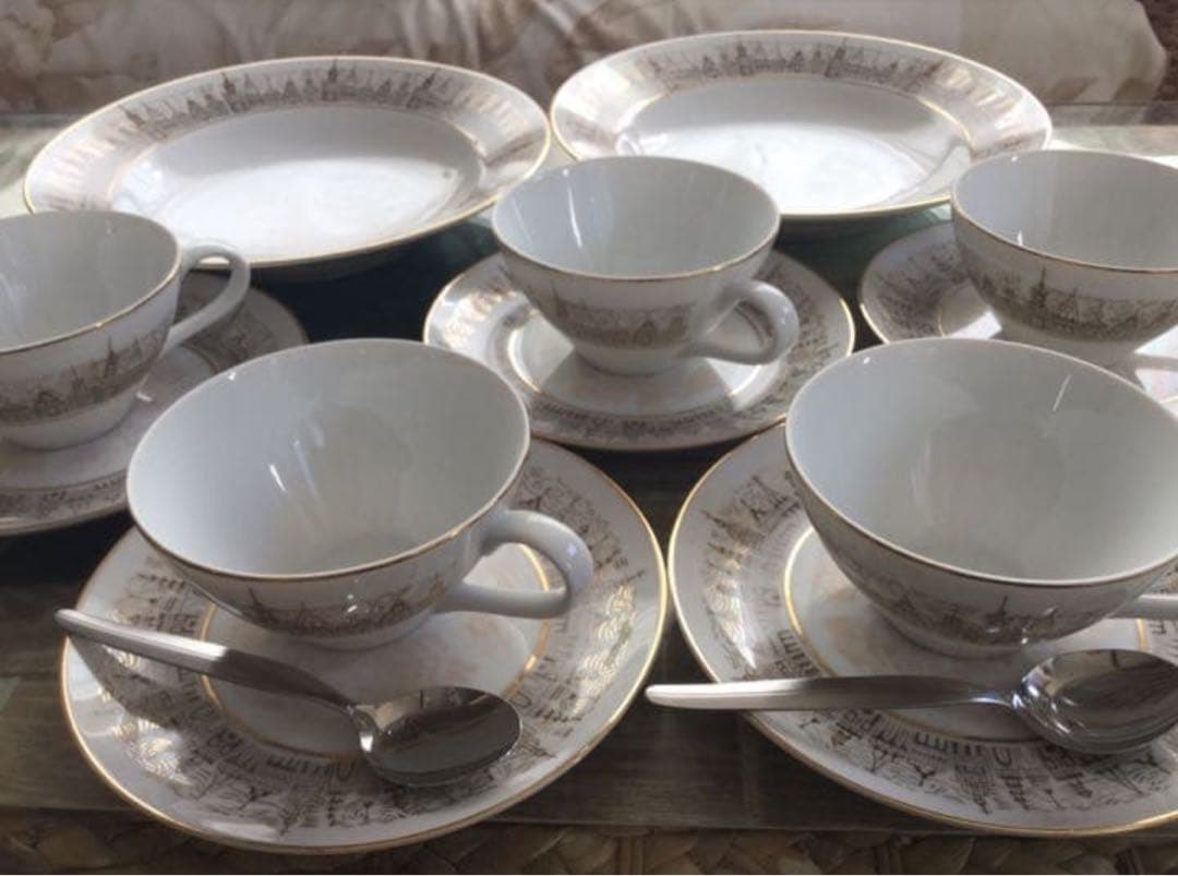 貴重　オールドナルミ NARUMI トランク型ボックス入り