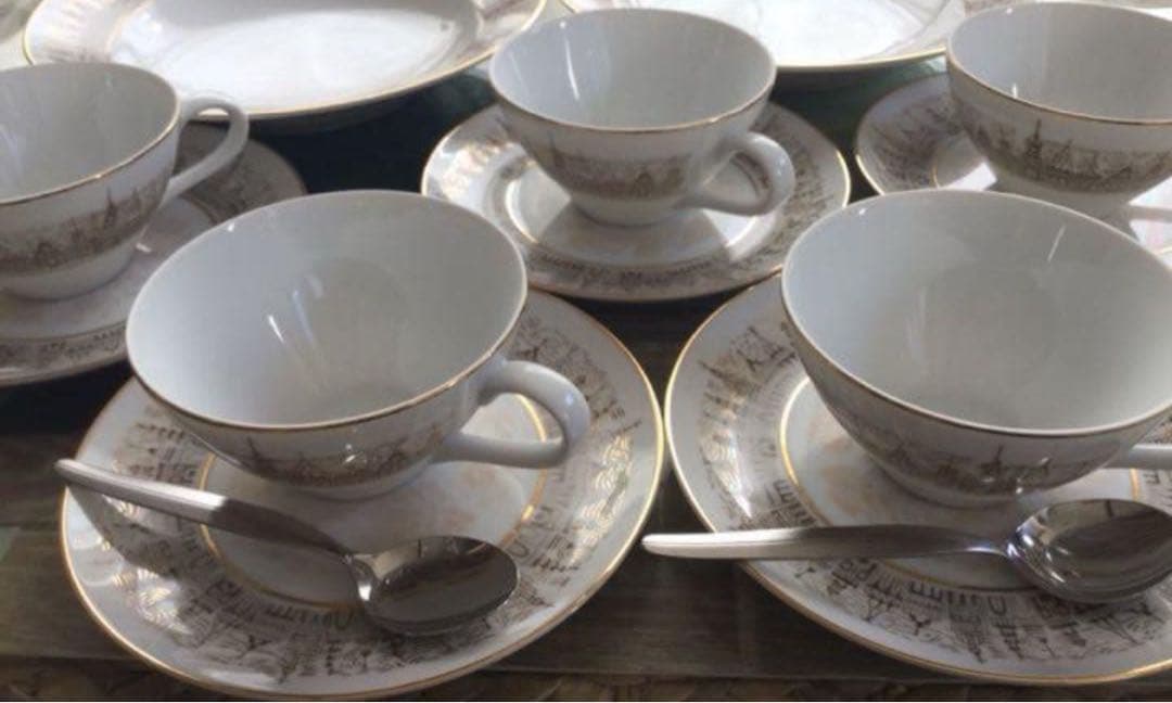 貴重　オールドナルミ NARUMI トランク型ボックス入り