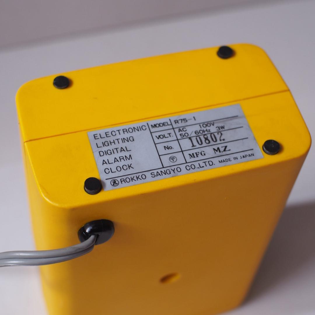 1977 デジタル 置き時計 ROKKO SANGYO
