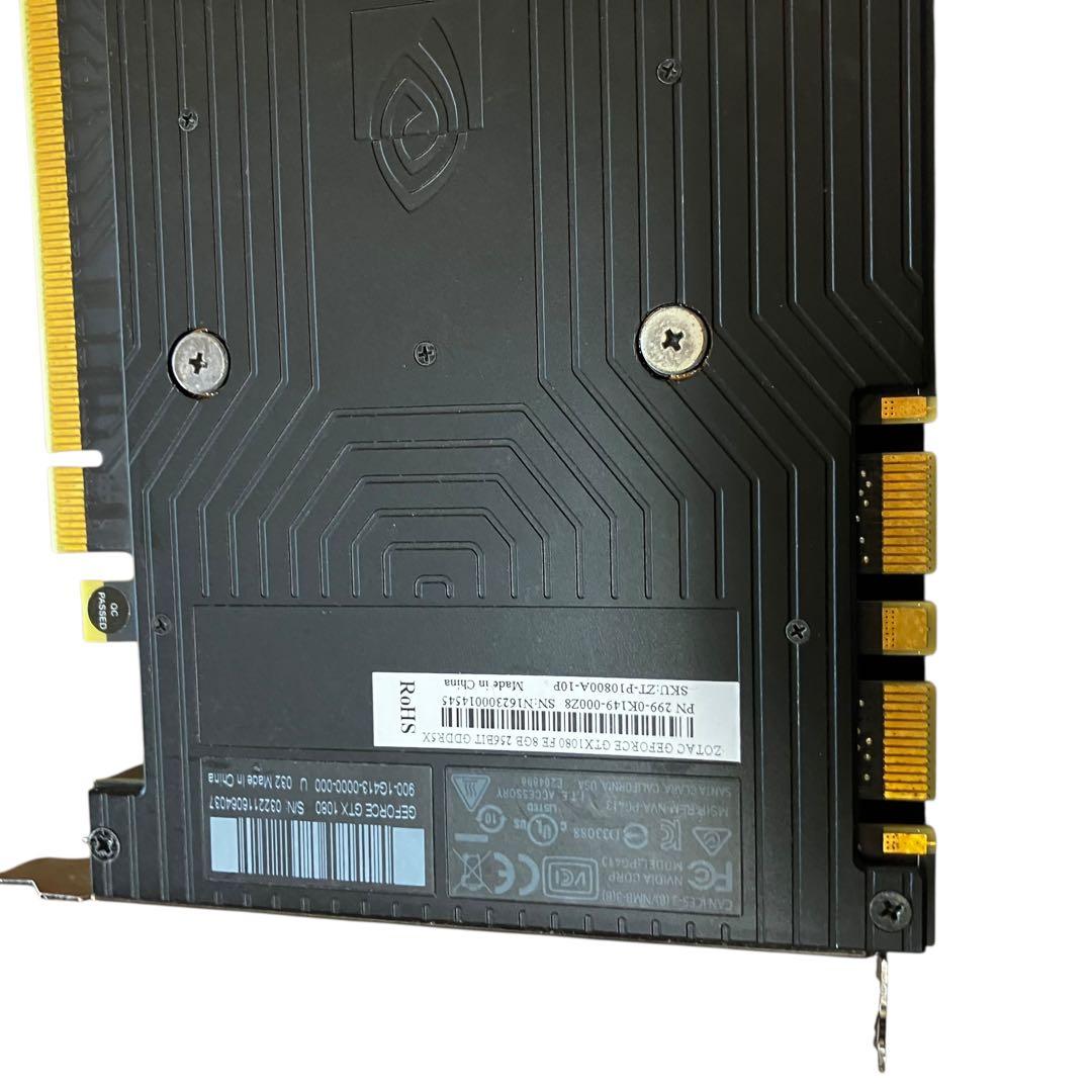 ZOTAC GTX1080 8GB グラフィックボード 箱あり