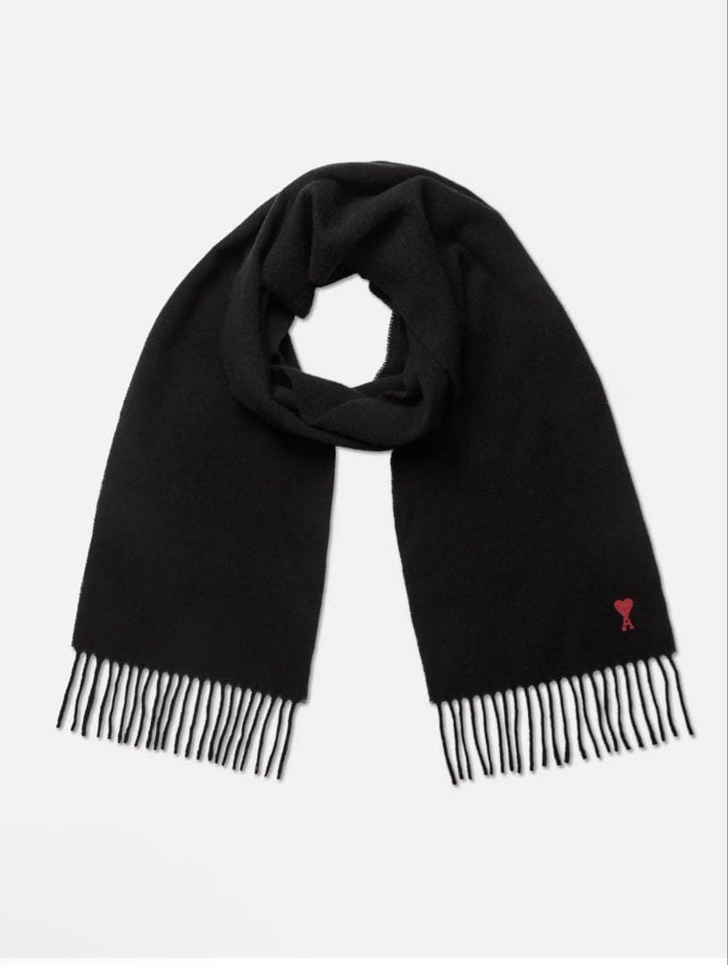 アミパリami paris RED ADC SCARF マフラー