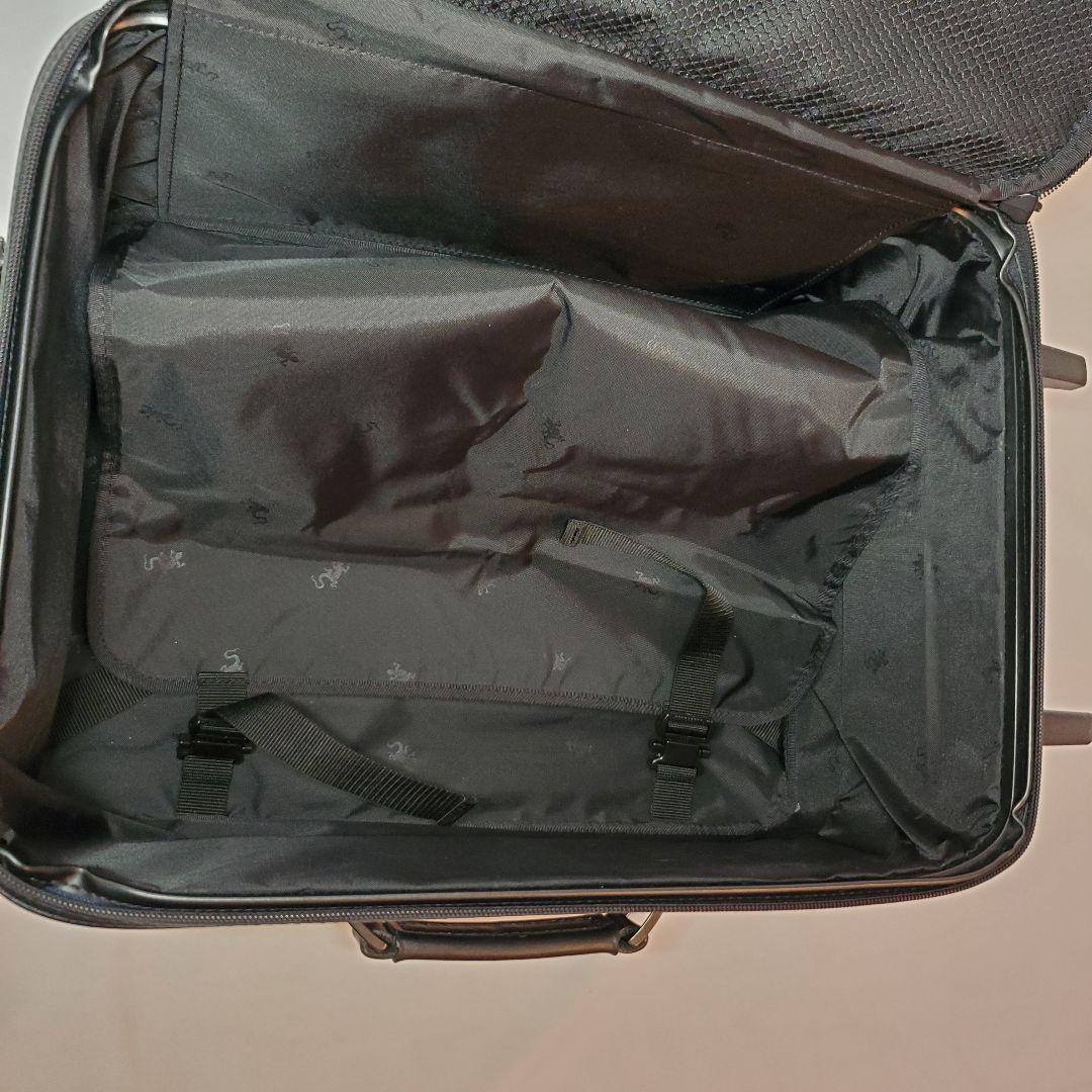 agnes b. ネイビー キャリーケース　鍵付き　サザビー　ポーチ付き