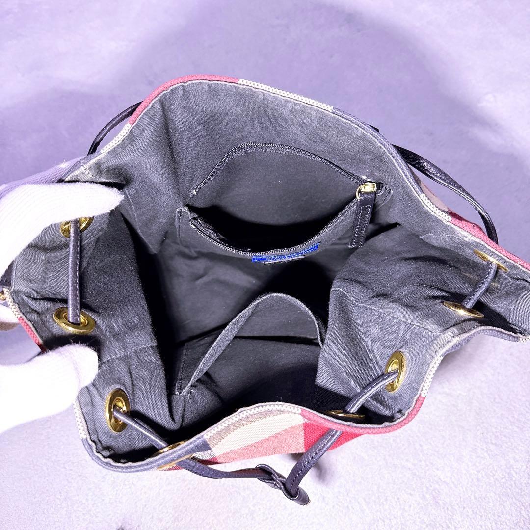 【極美品】クレストブリッジチェックキャンバスコロンバッグ　3way レディース