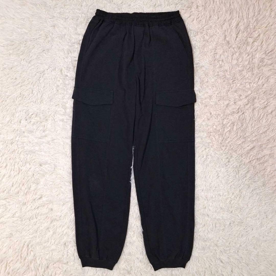 美品✨ティッカ 定価2.6万 完売品 アディクティブカーゴパンツ ブラック