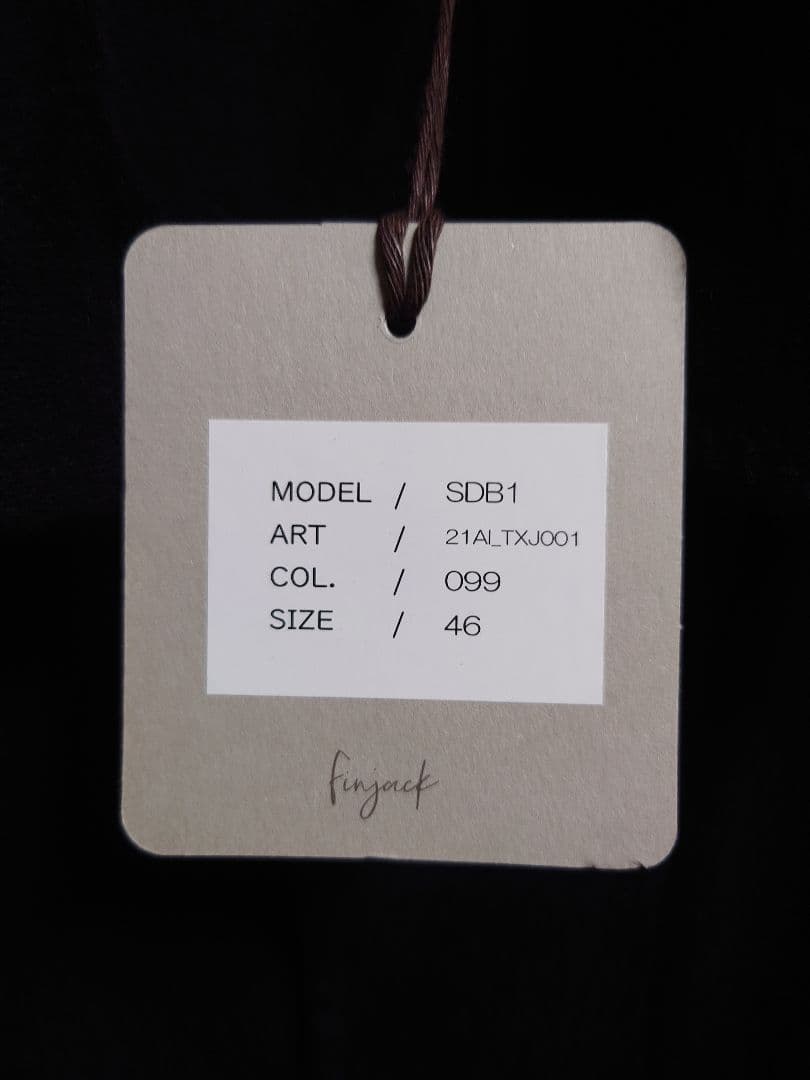 Finjack フィンジャック カシミア ダブルフェイス ベルテッドコート 46