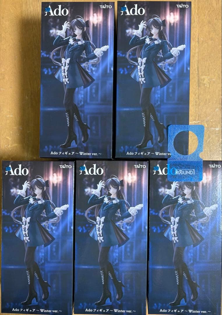Adoフィギュア〜Winter ver.〜 ラウンドワン限定5箱セット - メルカリ